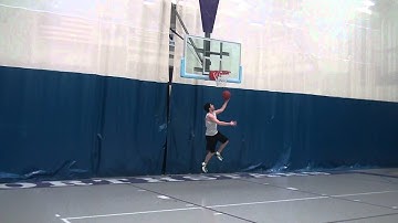 FML: Reverse layup with inside hand - left side