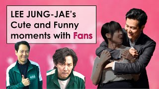 Lee Jung-jae's Cute and Funny Moments with Fans