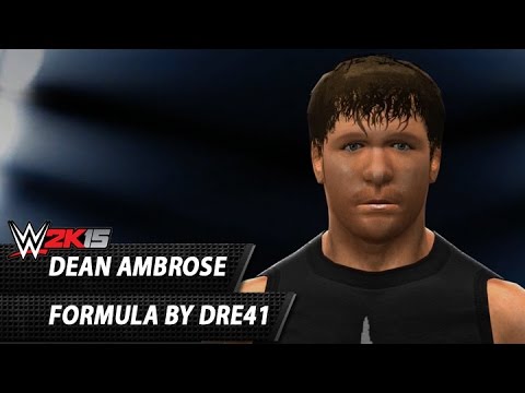 WWE 2K15: Dean Ambrose CAW Formula By Dre41 WWE 2K15: Dean Ambrose CAW Formula By Dre41