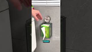 This Tiny Bathroom Upgrade Changes Everything! #hacks #viral
