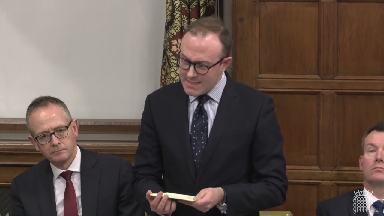 Blake Stephenson MP Speaks In Firearms Licensing Debate in Parliament