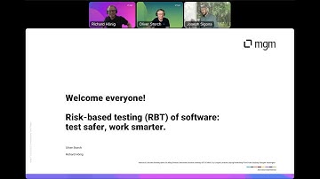 Webinar ‘Risk-based Software Testing’ in the Q12-TMT Test Management Tool