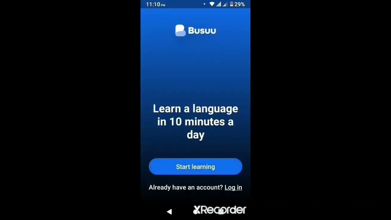 Busuu Signup on Mobile - How To Create a Busuu Account To Learn Japanese