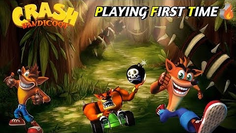 🔥Crash Bandicoot:on the run! Playing first time on Android 🔥