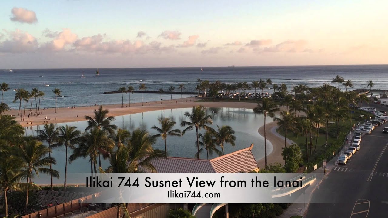 Ilikai 744  Waikiki- 2 bedroom 2 bath Ocean/Harbor View Condo