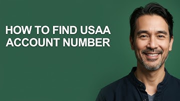 How to Find Usaa Account Number - KevinHowTo