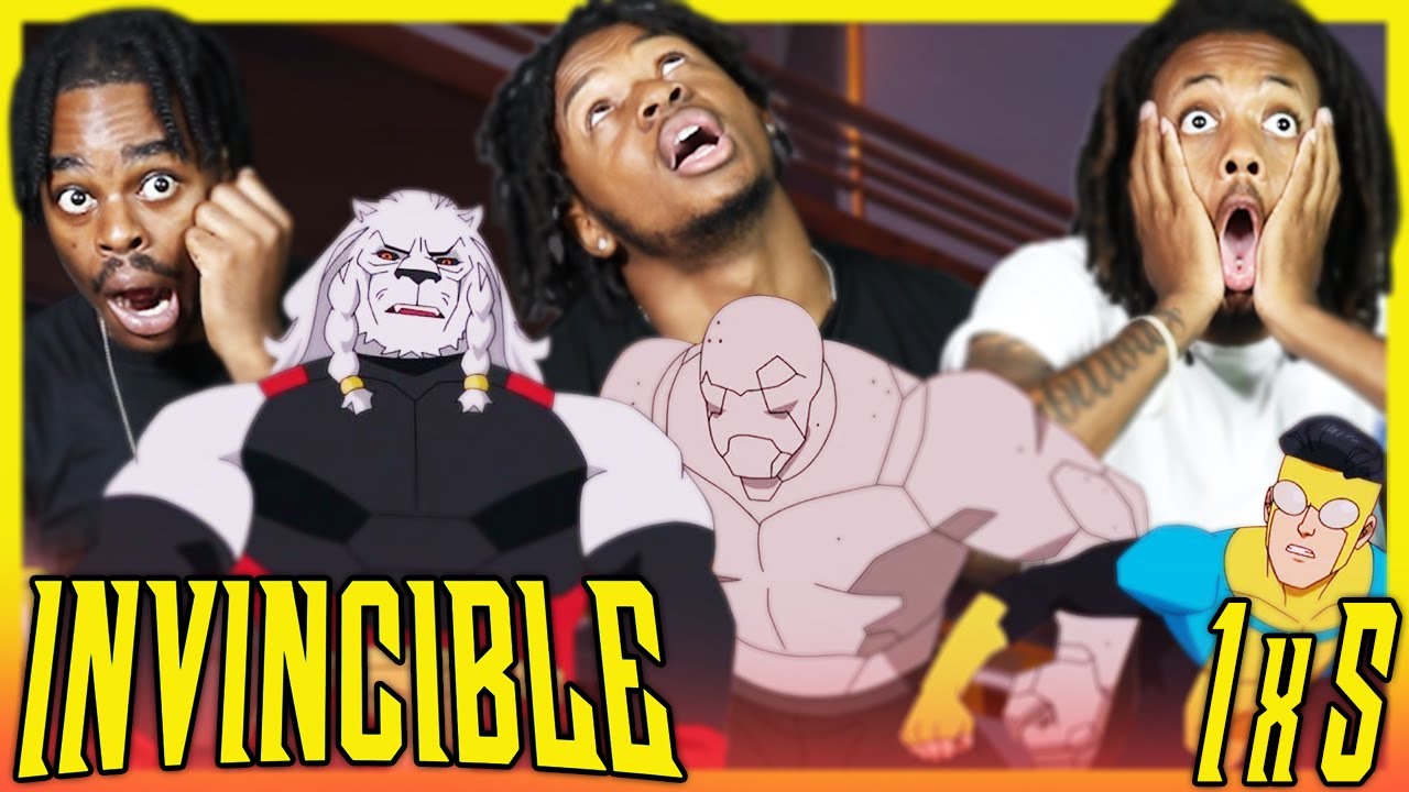 OH SH** IS MARK OK?!? | INVINCIBLE "That Actually Hurt" GROUP REACTION!! | 1x5