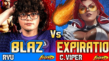 🔥SF6 Ryu (Blaz 2G vs Expiratio)🔥C.Viper ▰ Street Fighter 6 Gameplay High Level