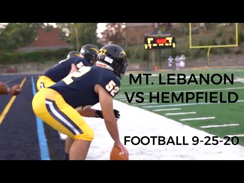 Lebo vs Hempfield Football | September 25, 2020
