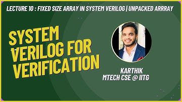 Fixed size array in System Verilog | Unpacked Array