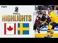 Canada vs sweden full highlights  2024 world junior championship