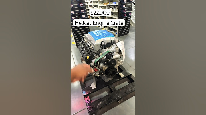 $22,000 HELLCAT ENGINE CRATE