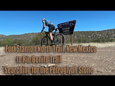Gravel Bike: Petroglyph Stone Fort Stanton Veterans Memorial New Mexico
