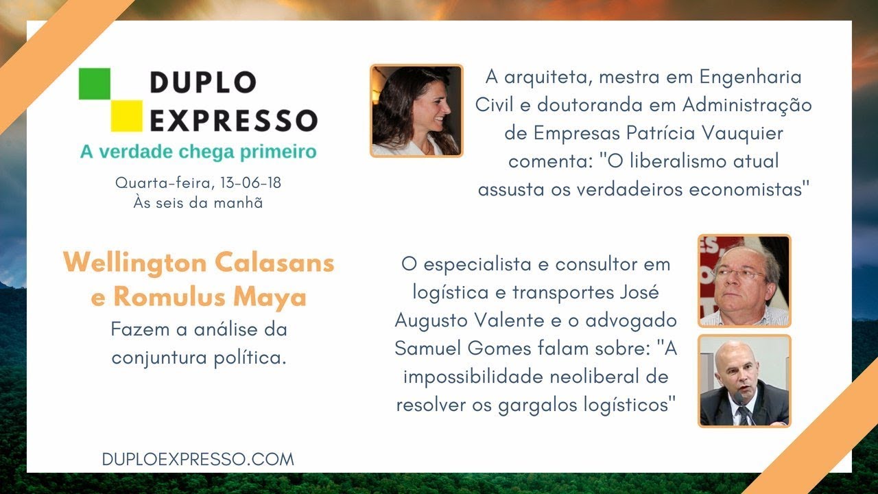 Repostagem Duplo Expresso 13jun2018 Youtube