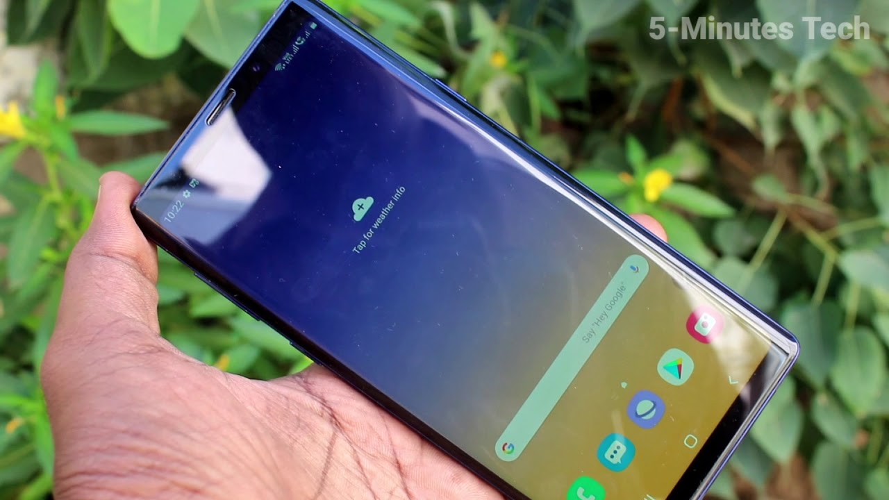 How To Change Auto Lock Screen Time In Samsung Galaxy Note 9