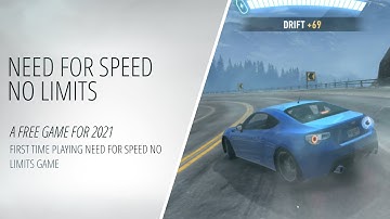 Need for Speed No Limits 2021 - A Free Game for 2021 - First Time Playing Need for Speed No Limits