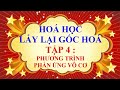 THẦY QUANG - MẤT GỐC HOÁ HỌC - PHƯƠNG TRÌNH PHẢN ỨNG VÔ CƠ - TẬP 4