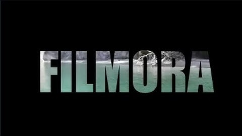 VIDEO BEHIND TEXT | FILMORA 9 | VIDEO EDITING | PAINT 3-D TUTORIALS | SHIVIJ GROVER