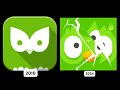The Evolution Of Duolingo App Icons.