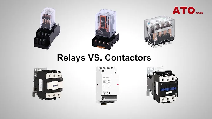 Electromagnetic Switches: Relays VS. Contactors|Difference Between Relays and Contactors