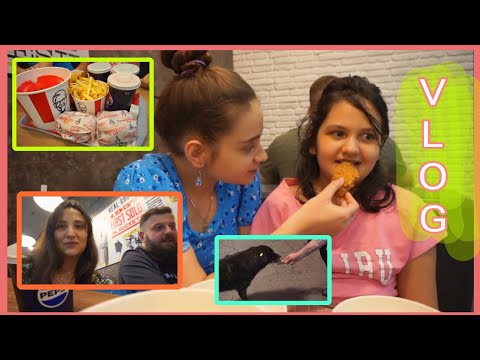 🍔VLOG: წავედით kfc-ის გასასინჯად ❤️