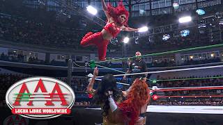 Lady Flammer vs. La Catalina vs. Lady Shani | Reina de Reinas: AAA Verano de Escándalo highlights Lady Flammer vs. La Catalina vs. Lady Shani | Reina de Reinas: AAA Verano de Escándalo highlights