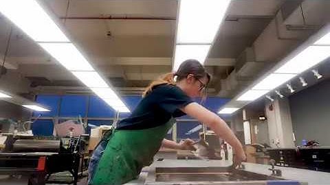 Screenprinting Timelapse