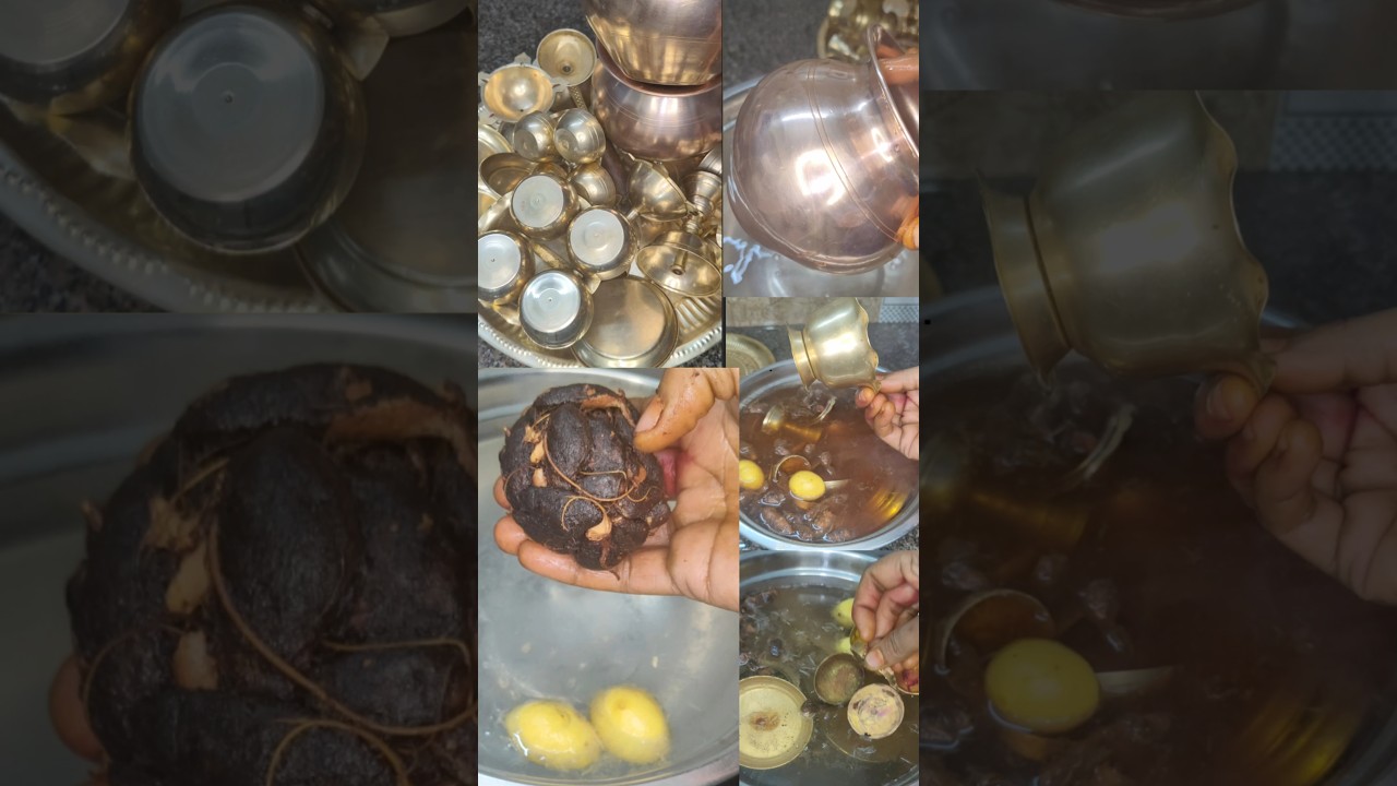 How to clean Pooja items easily