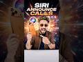 How to Enable Siri Announce Calls on iPhone! #iphonetips #iphonetipsandtricks #siri