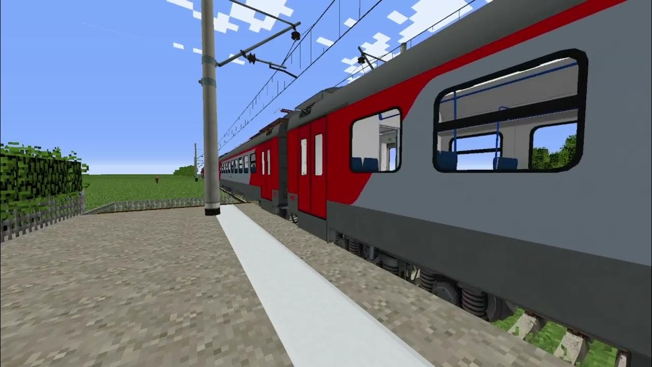 М62 проследует с составом ЭП2Д пл.Рыбное (Новоегоровская Железная ...