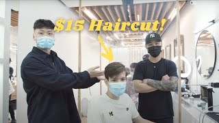 We Tried Improving A $15 HAIRCUT - Neighborhood Barber | 12Pell