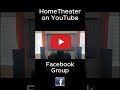 New Home Theater Facebook Group for 2025  #hometheater
