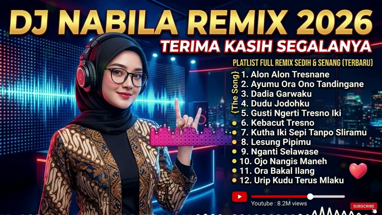 Hati Hati di Jalan 🥀 DJ Slow Bass Full Bass Lagu Jawa Viral DJ Naura Remix