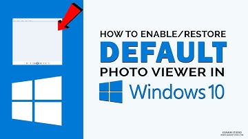 How to Restore Windows-7, 8 default Photo Viewer in Windows-10