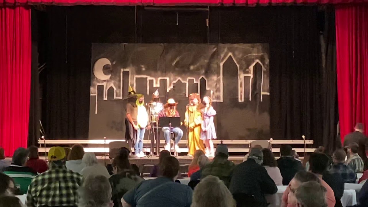 Central City Variety show 3.12.21 Somewhere Over The Rainbow 6th grade choir