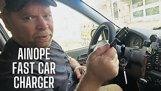 AINOPE Car Charger |  Type C Fast Charging Car Charger