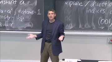 Crystals (Intro to Solid-State Chemistry)