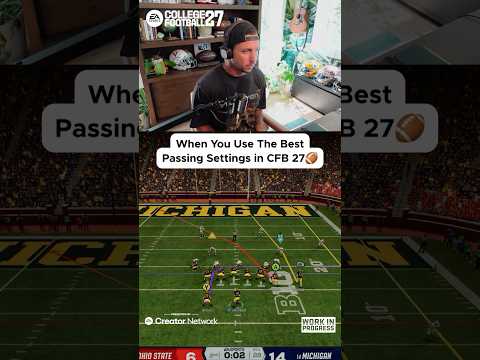 THESE passing settings take your game to another level 👀🔥 #sponsoredbyea