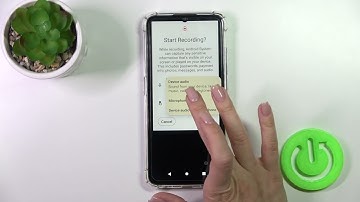 Manage Screen Recorder Settings on OUKITEL C33 - Sound Settings