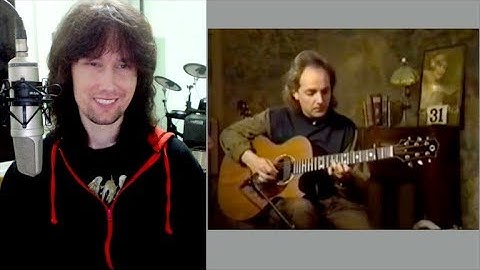 British guitarist analyses Phil Keaggy's MELODIC shredding on an ACOUSTIC!