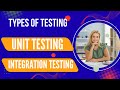 Types of Testing In Software-Integration And Unit Testing | Software Testing Course | #edumultiverse