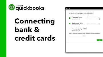 How to connect a bank account or credit card account to QuickBooks