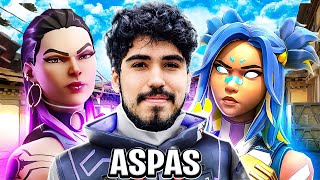 ASPAS abre a 1° LIVE Jogando com ISO e NEON, DESTRUIU os gringos!