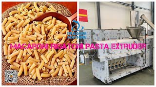 Macaroni Rigatoni Pasta Extruder