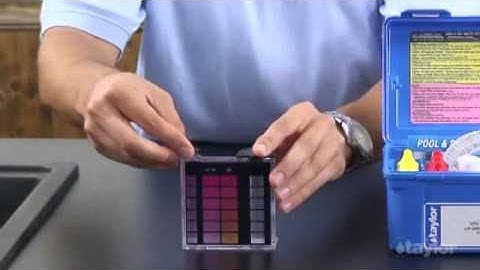 JimSwim Free, Total, & Combined Chlorine Testing with Taylor K-2005