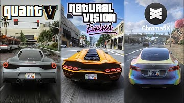 How to install QuantV + NVE + ChromatiX (2025) GTA 5 Graphics Mods