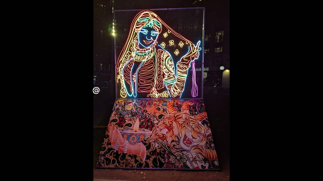 Chila Kumari Singh Burman's Public Art Trail in Art after Dark 