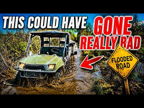 THIS COULD HAVE GONE REALLY BAD IN MY FLOODED ROAD