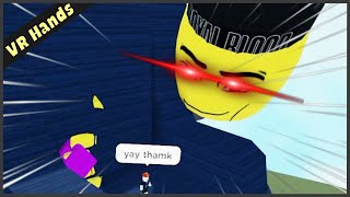 VR Hands but I’m in VR now | Roblox