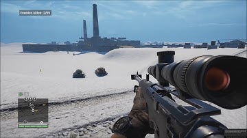 Far Cry 4 map editor my map Ice harbor test 2,PC gameplay